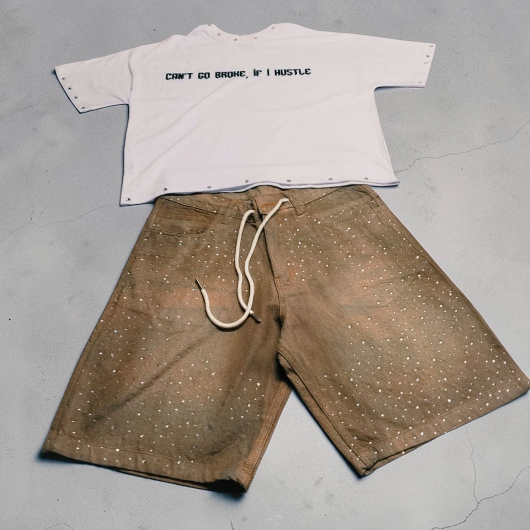 Pretty Girls Love (Brown Short Set)